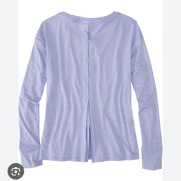 Title Nine Phoenix Pleat Back Long Sleeve Top - Picture 8 of 8